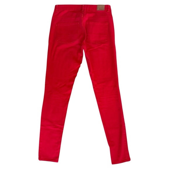 F21 Red Mid-Rise Skinny Jeans size 24 - Picture 2 of 3